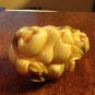 Very Detailed Tagua Ivory Nut Buddha Netsuke