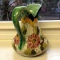 Dutch Regina Gouda fully marked 1930's Pitcher with Pheasant