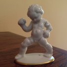 Hutschenreuther Selb Germany K Tutter Baby Boy Boxing Gloves Figurine