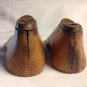 F. W. Gardiner Pair of Maple Wood Child's 3D Shoe Last Molds