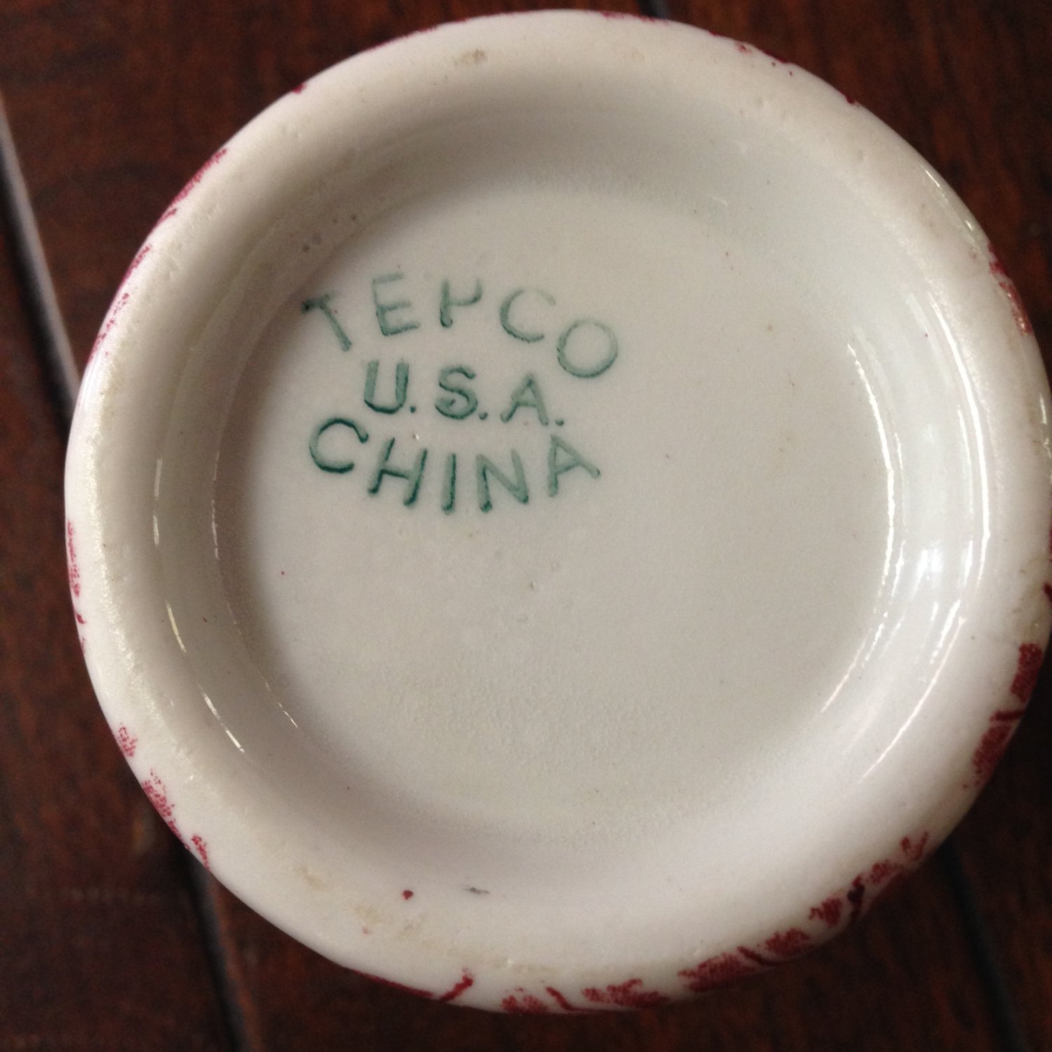 Vintage Art Deco Tepco China USA Pottery Restaurant Ware Creamer with ...