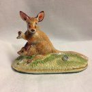 Basil Matthews Figurine England Kangaroo with Baby Joey