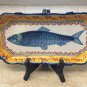 Vintage Royal Tichelaar Makkum Polychrome Herring Plate