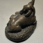 Vintage Basil Matthews Bronze Deer with Fawn