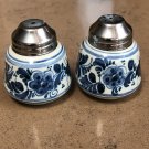 OUD Delft Hand Painted Individual Salt & Pepper Shakers