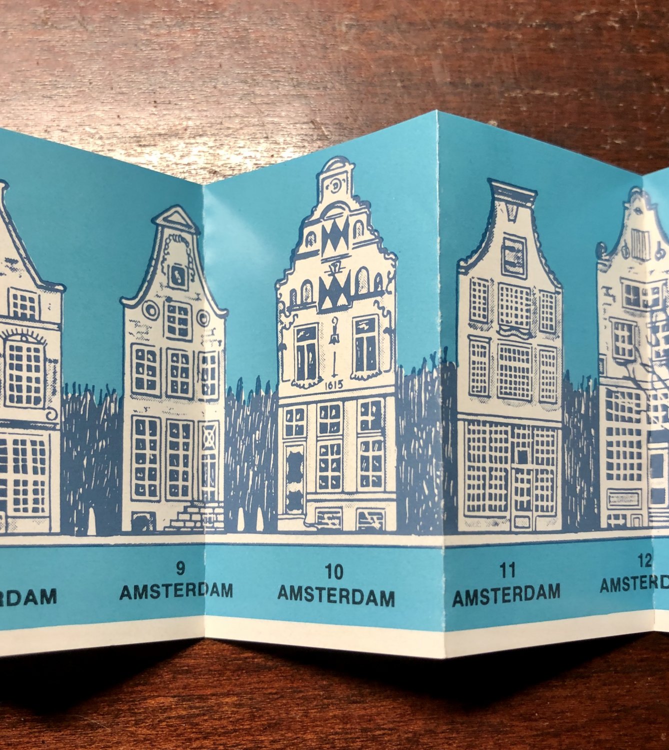 Rare KLM Old Dutch Delft House Collection Booklet 36