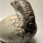 3 HFM Ceramic Alligators Crocodiles Hatching From Their Eggs