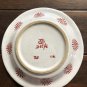 Rare Royal Delft de Porceleyne Fles  6â Rood (Red Crackle) Craquele  Ashtray with a Fish