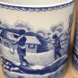 3 - Spode The Blue Room Collection Indian Sporting Mugs