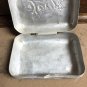 Antique Aluminum Embossed Covered Travel Soap Case Lakewood N J