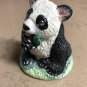 Basil Matthews England Panda Bear Eating Bamboo