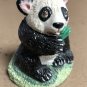 Basil Matthews England Panda Bear Eating Bamboo