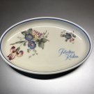 Rare Pilatus Kulm Swiss Alps Hotel's  Oval Porcelain Dish