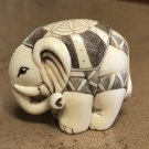 Japanese Signed Carved Netsuke Elephant