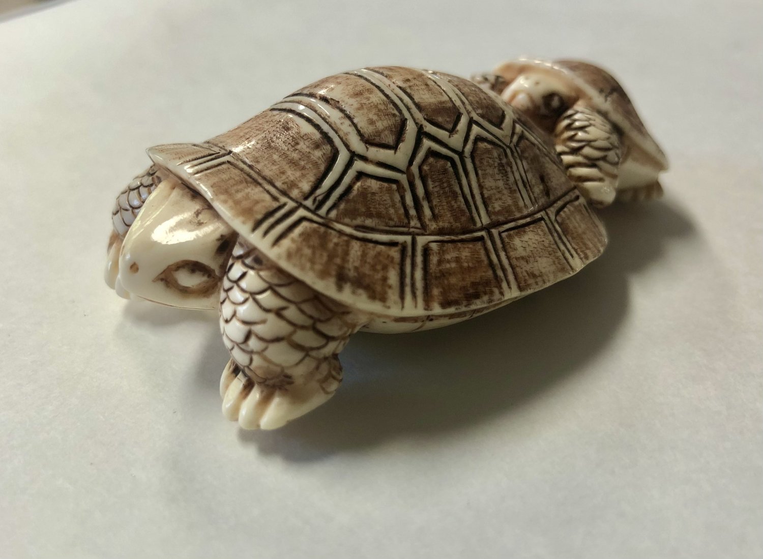 Japanese Signed Okimono - 2 Turtles