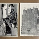 2 postcards. Langwell hotel and Encinal terminal.