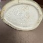 Vintage Newcomb Ceramic Orange Tabby Cat Trash Bin