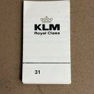 Rare KLM Rynbende Dutch Delft House Collection Booklet # 31