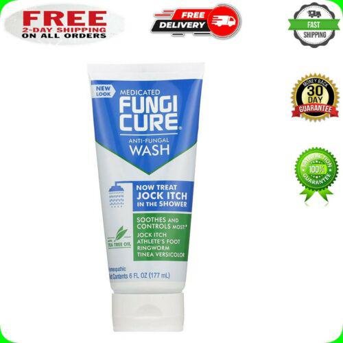 FungiCure Medicated AntiFungal Soap Jock Itch Wash Shower Healthy Feet