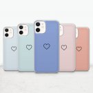 Heart iPhone 12 11 Pro Max case iPhone 12 mini case iPhone XR