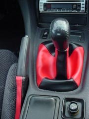 Stealth RS ES TT 3000gt red  black shift + ebrake boot