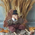 #6496 8" Turkey doll pattern by Bonnie B Buttons