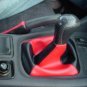 Stealth 3000GT red + black shift boot