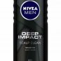 NIVEA Men Deep Impact Scalp Clean Shampoo Black Carbon - 250 ML | FREE SHIP