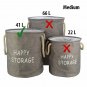 Foldable Multi Storage Bin/Laundry Hamper, 41-Litre (Medium) | FREE SHIP