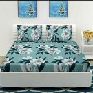 Premium Quilty Super Soft Double Bedsheet Double Bed+2 Pillow Cover multicolour