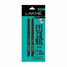 Lakme Eyeconic Kajal Twin Pack, Deep Black, 0.35gm with 0.35gm. | FREE SHIPPING