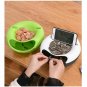 Dry Fruit Container Plastic 2 Layer Snacks Nuts Seeds Storage Box Organizer Bowl