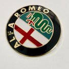 1Pc 74mm Decal Front Boot Bonnet Badge Stickers Fits Alfa Romeo GOLD Emblem