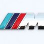 1pc Badge Sticker BMW Decal METAL M Sport Emblem Boot Badge Chrome