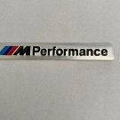 2Pcs BMW M Sport Performance Silver Car Door Exterior/Interior Badge Emblem
