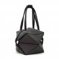 Glossy Geometric Rhombus PU Deformation Female Handbag Laser Variety Folded Diamond Shoulder