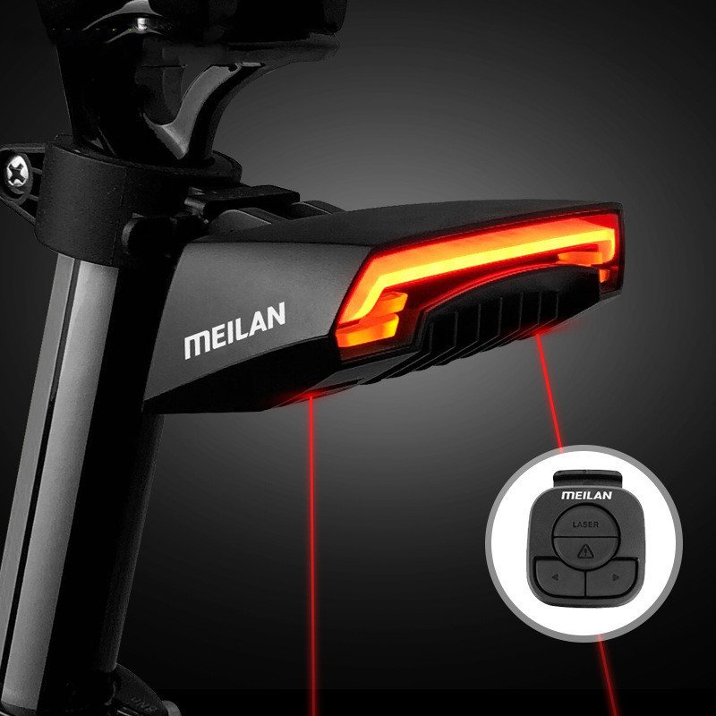 Bicycle Smart Taillight Remote Control Steering