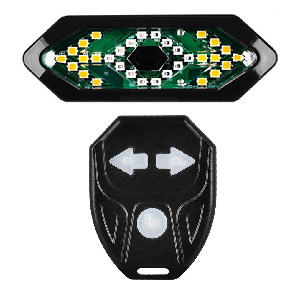Smart Remote Turn Signal Taillight Horn Warning