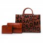 Popular Letters Embossed Ladies Shoulder Bag Messenger Handbag