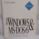 Microsoft Windows and MS-DOS 6 User's Guide