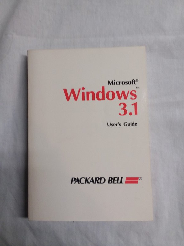 Microsoft Windows 3.1 User's Guide (Packard Bell)