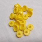 Yellow round game pieces for crafting