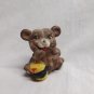 Ceramic honey bear figurine