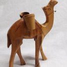 Carved olive wood camel from the Holy Land