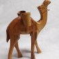 Carved olive wood camel from the Holy Land