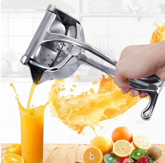 Portable Household Aluminum Alloy Manual Juicer Squeezer Fruit Tool