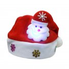 Christmas Hat LED Light Cartoon Santa Claus/Elk/Snowman Xmas Cap