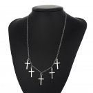 Cross Pendants Necklaces Silver
