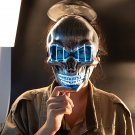 LED Halloween Face Mask Luminous Skull