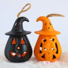 Halloween Pumpkin Lantern Portable Skull Candle Ligh